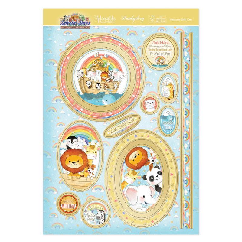 Welcome Little One Luxury Topper Set