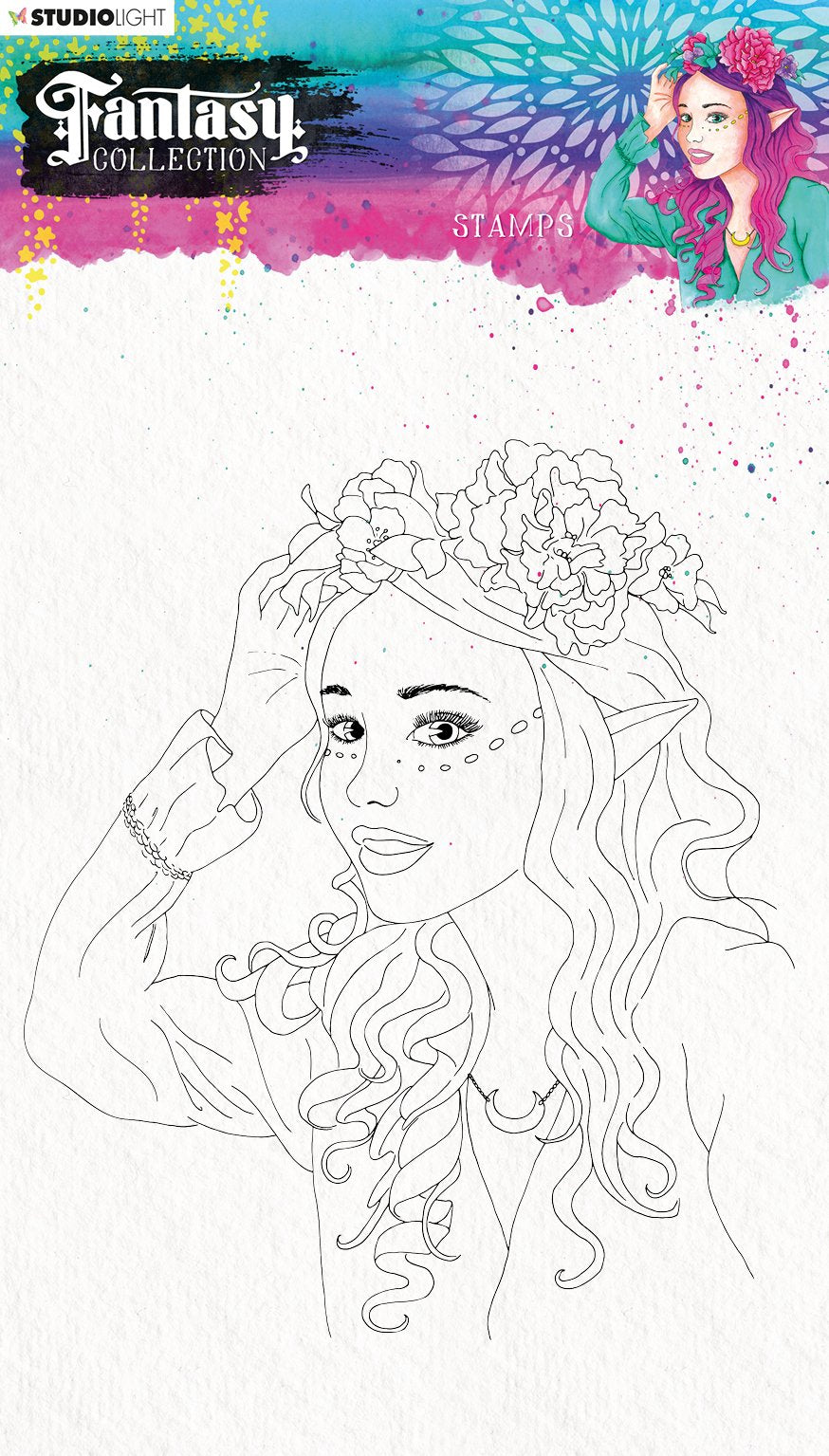 Stamp A5 Fairy, Fantasy Collection 3.0 nr.472