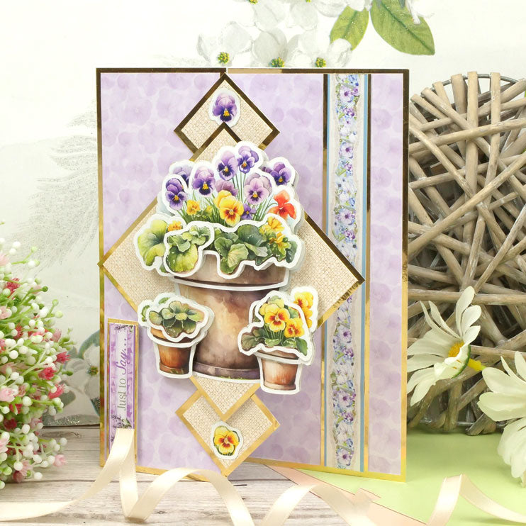 Crafty Stash Pads - Cottage Garden
