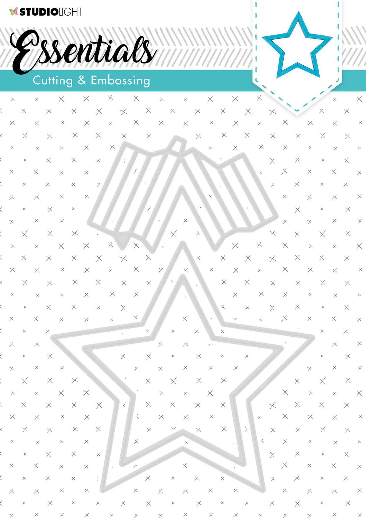 SL Cutting & Embossing Die Big Frame Box Essentials 152x202mm nr.303