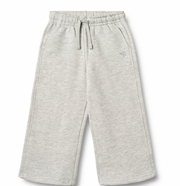 Wheat Cruz Straight Sweatpants, Light Melange Grey