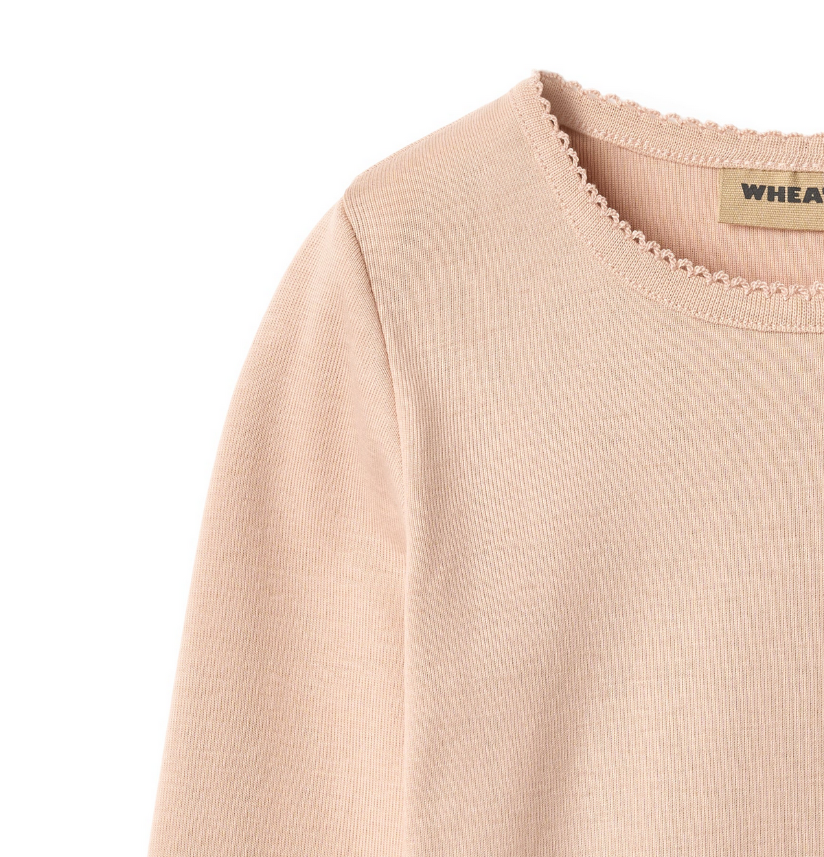 Wheat Belis Long Sleeve Shirt, Rose Dust