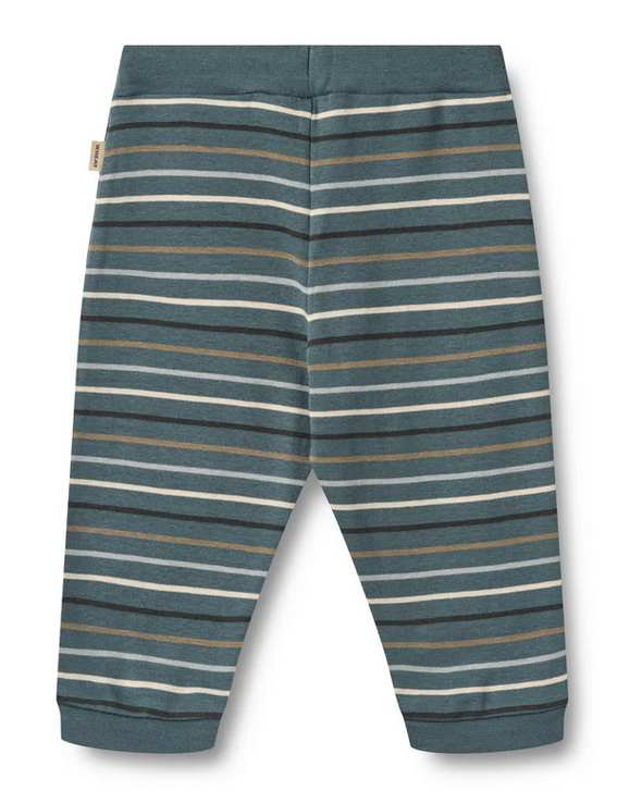 Wheat Leo Jersey Pants, Blue Multi Stripe
