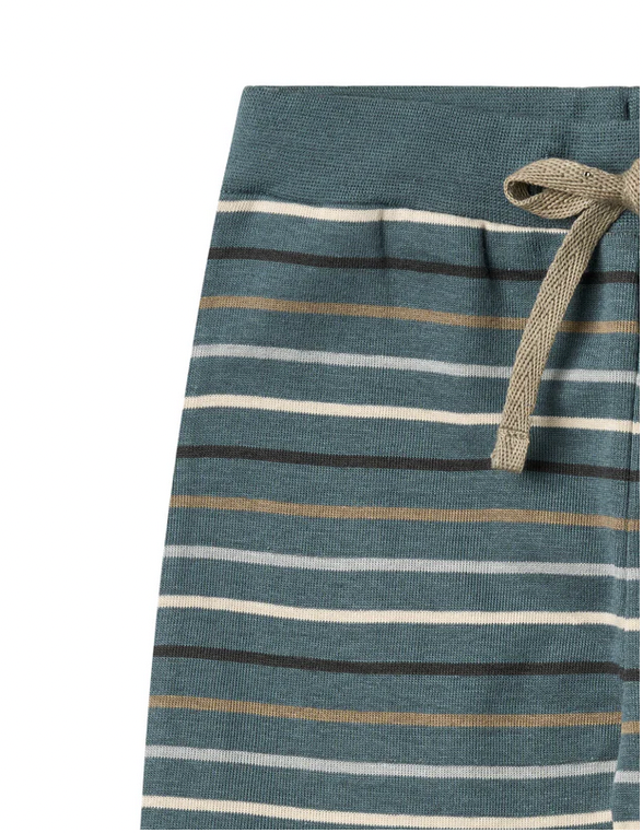 Wheat Leo Jersey Pants, Blue Multi Stripe
