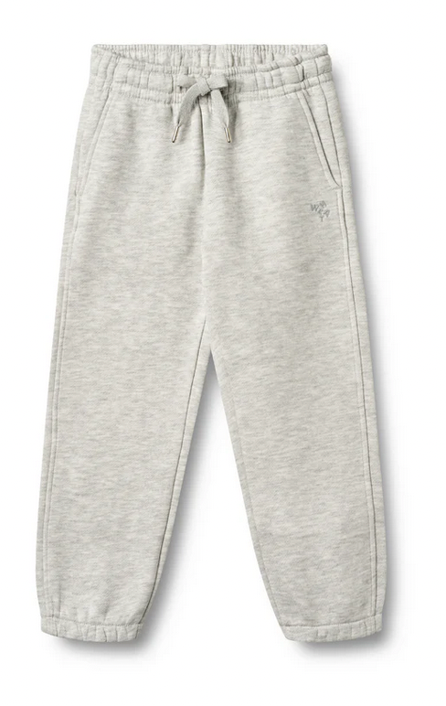 Wheat Cruz Sweatpants, Light Melange Grey