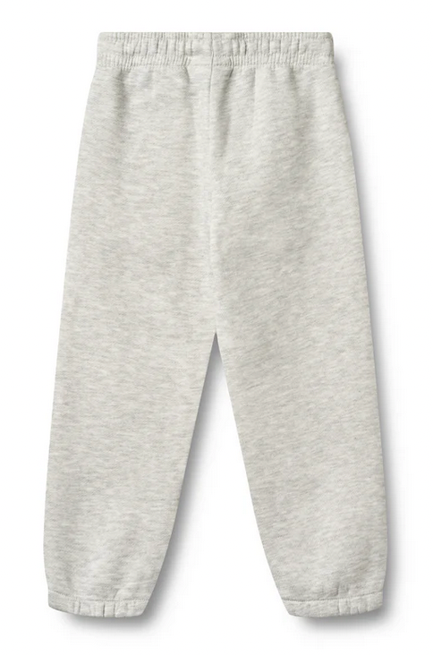 Wheat Cruz Sweatpants, Light Melange Grey