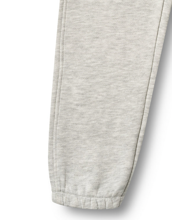 Wheat Cruz Sweatpants, Light Melange Grey