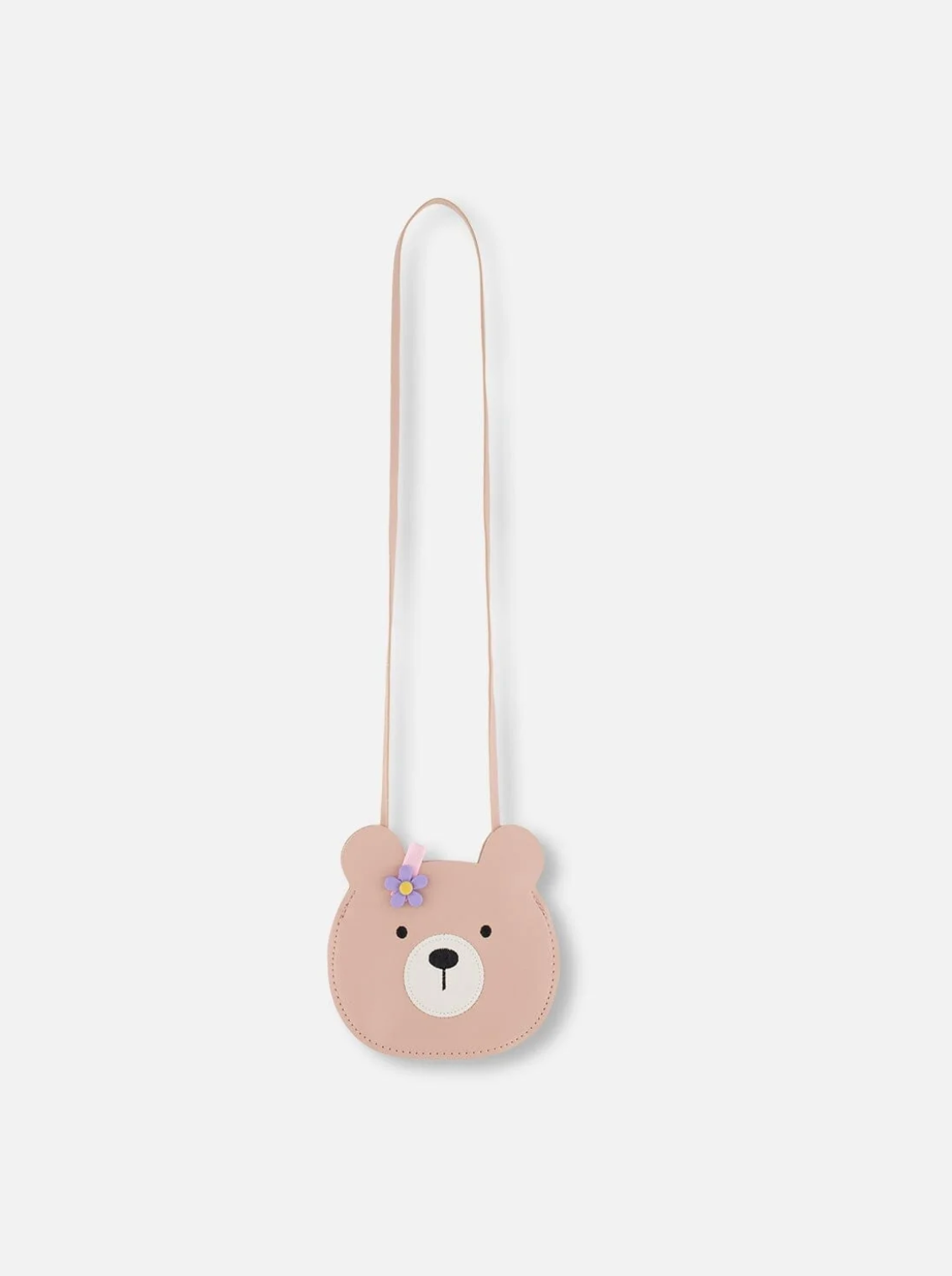 Teddy Bear Purse, Dusty Pink