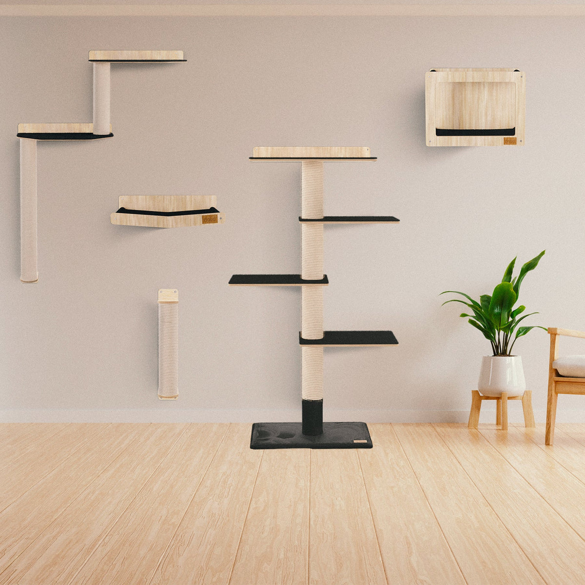 Noba Mural System Kit, Vertical Playground