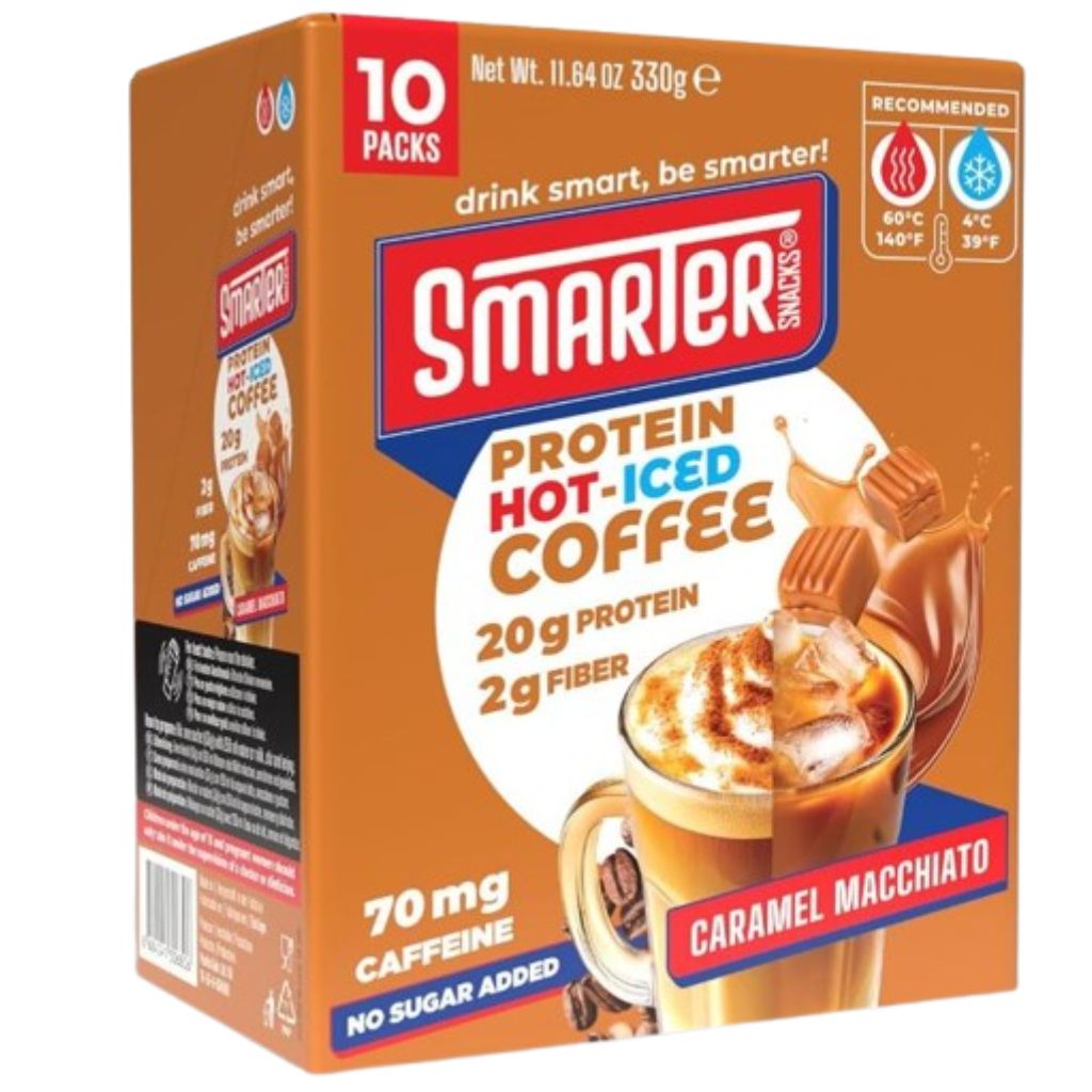 Smarter Snacks Protein Coffee, Box of 10 Packets