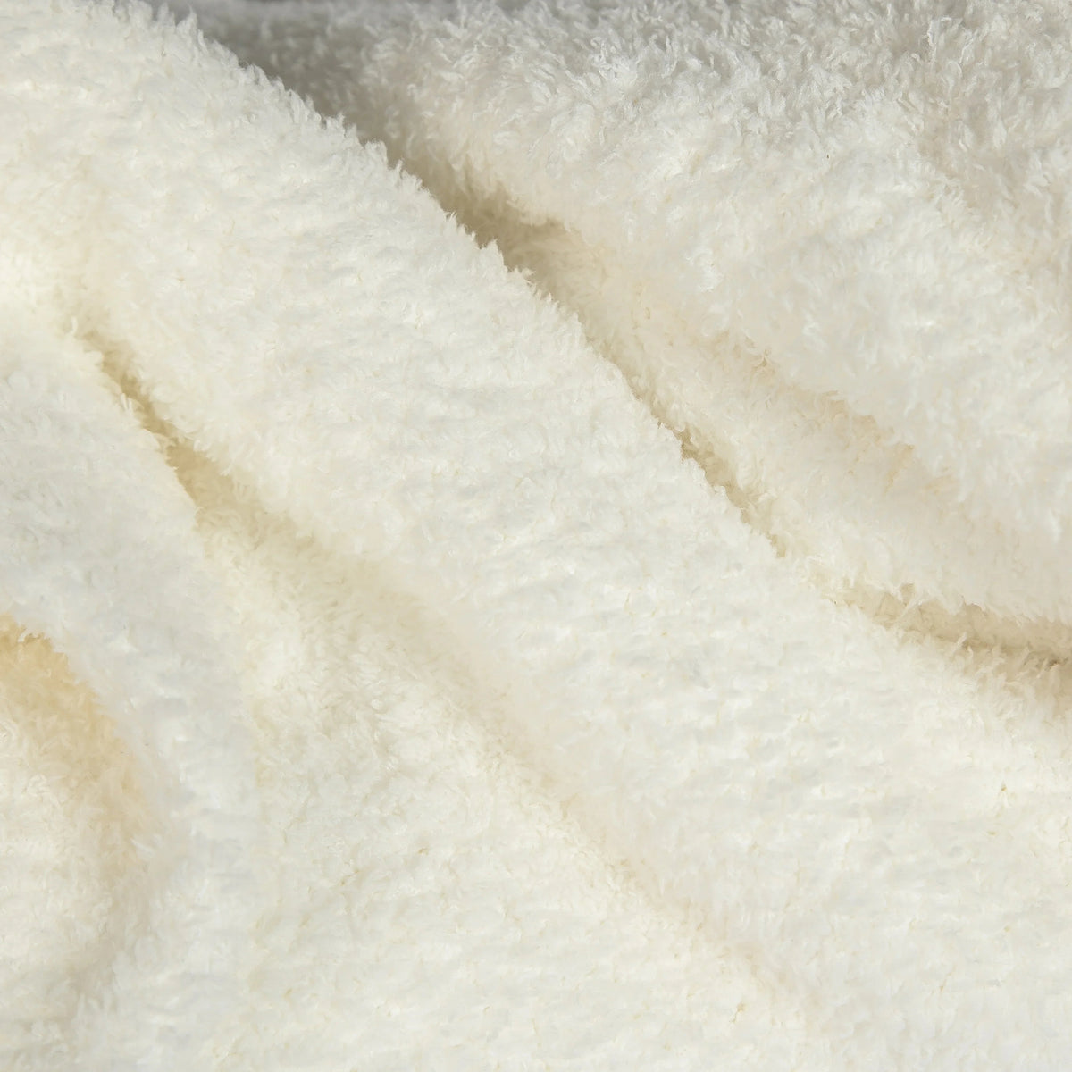 Sunset Snuggles White Solid Extended Throw, 54 x 76 in