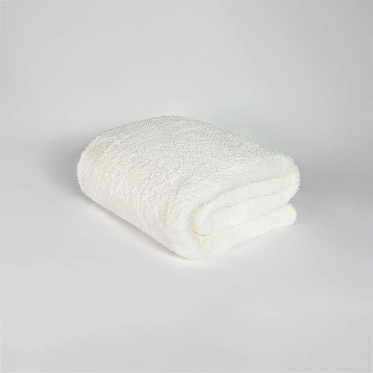 Sunset Snuggles White Solid Extended Throw, 54 x 76 in