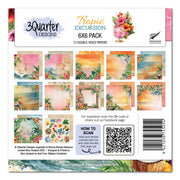 3Quarter Designs Tropic Excursion 6x6 Paper Pack
