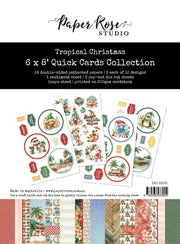 Tropical Christmas 6x8" Quick Cards Collection 33372