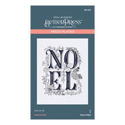 Festive Noel Press Plate from the BetterPress Christmas Collection
