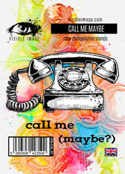 Visible Image Call Me Maybe - A7 Stamp Set