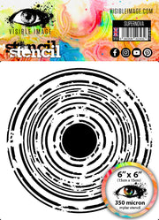 Visible Image Supernova Stencil - 6 x 6