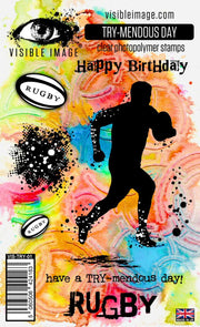 Visible Image Try-mendous Day - A6 Stamp Set