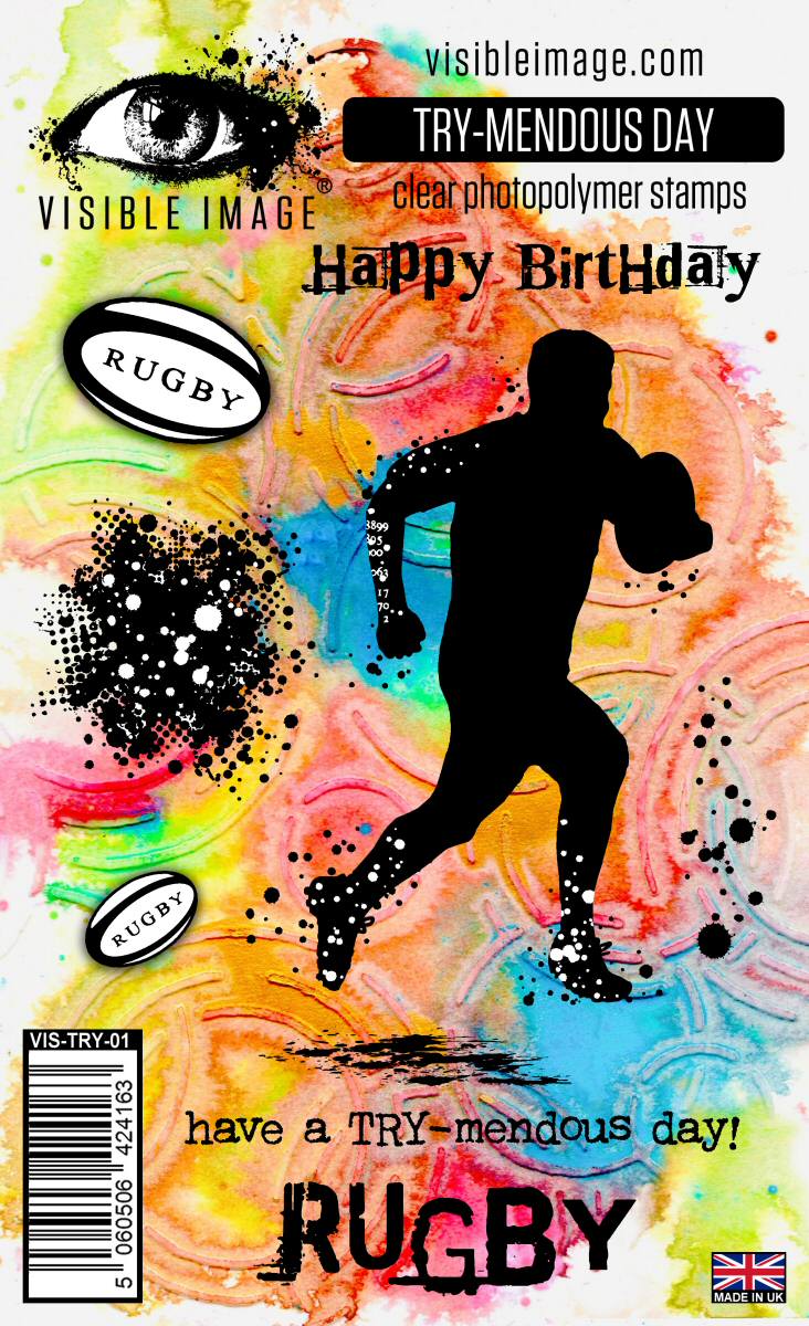 Visible Image Try-mendous Day - A6 Stamp Set
