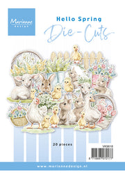 Marianne Design A6 Die-Cuts - Hello Spring
