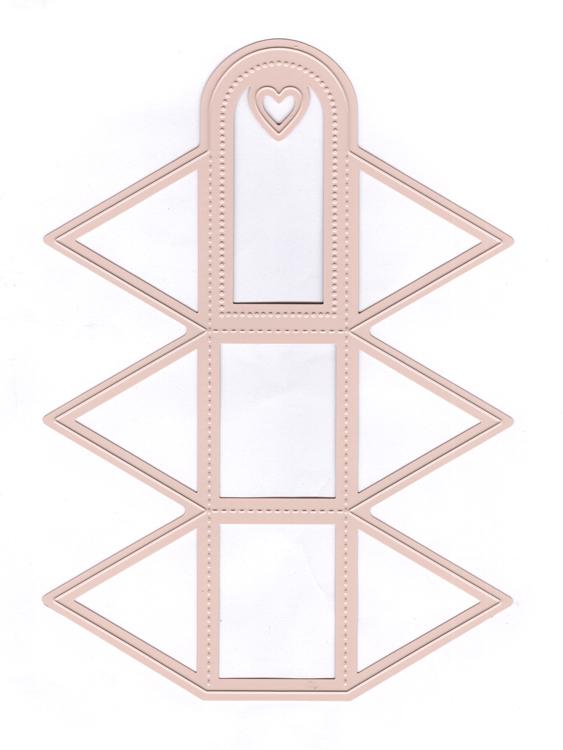 Wrapping Die - Triangle Box