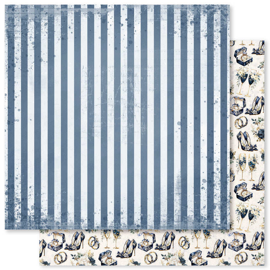 Wedding Blooms 2.0 D 12 x 12 Paper (12 pc Bulk Pack) 34449