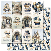 Wedding Blooms E 12x12 Paper (12pc Bulk Pack) 31716