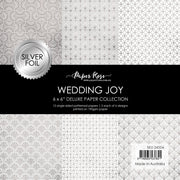 Wedding Joy Foil Silver 6x6 Paper Collection 34554