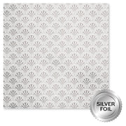 Wedding Joy Foil Silver D 12 x 12 Paper (6 pc Bulk Pack) 34545