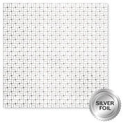 Wedding Joy Foil Silver E 12 x 12 Paper (6 pc Bulk Pack) 34548