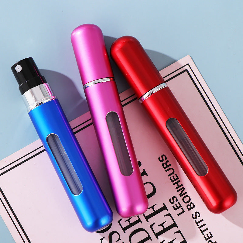 Aluminum Refillable Perfume Atomizer, 8 ml