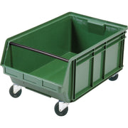 Mobile Giant Stacking Bin, 11-7/8" x 18-3/8" x 29", Green