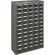 KPC-500 Galvanized Steel Parts Cabinet, 60 Drawers, Grey