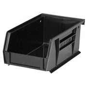 Stack & Hang Bin, 4-1/8" W x 3" H x 7-3/8" D, Black