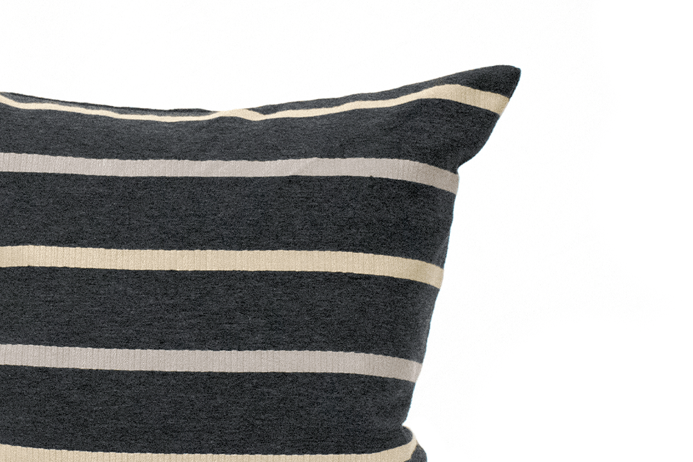 Canadian Down & Feather Espresso Stripe Cushion Cover