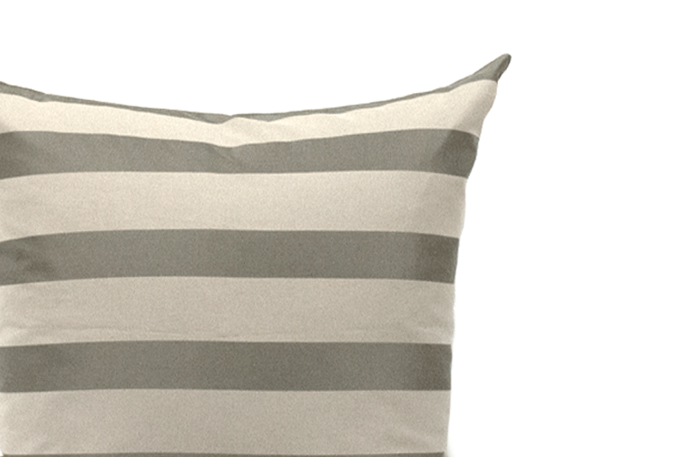 Canadian Down & Feather Dove Stripe Cushion Cover