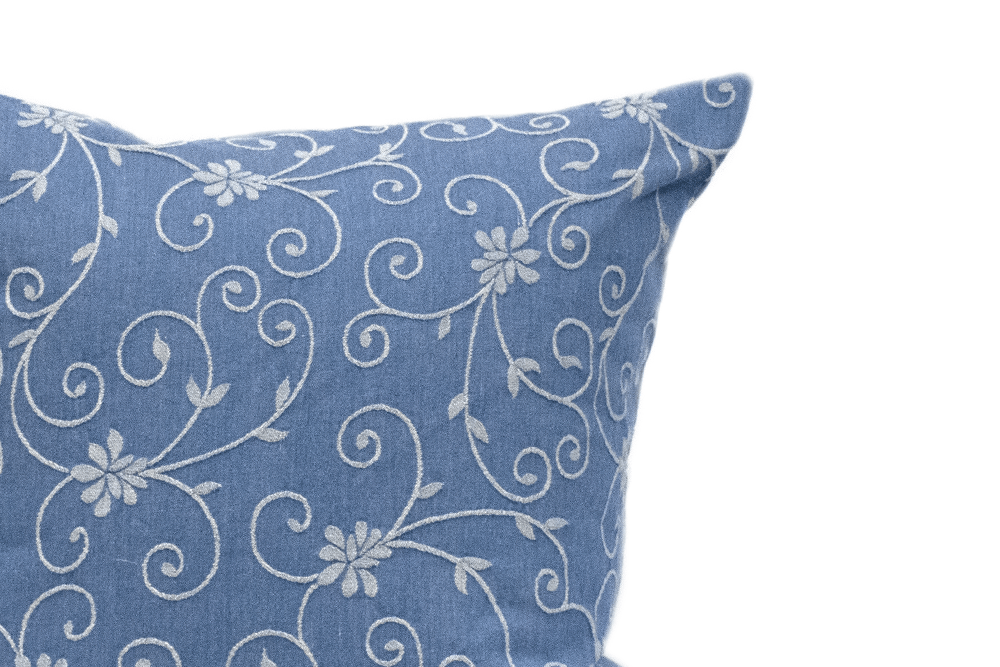 Canadian Down & Feather Sky Floral Cushion Cover