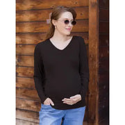 Kindred Bravely Ribbed Maternity & Nursing Long Sleeve T-Shirt