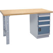 Pre-Designed Workbench, 2500 lbs. Cap., 60" W x 24" D, 34" H