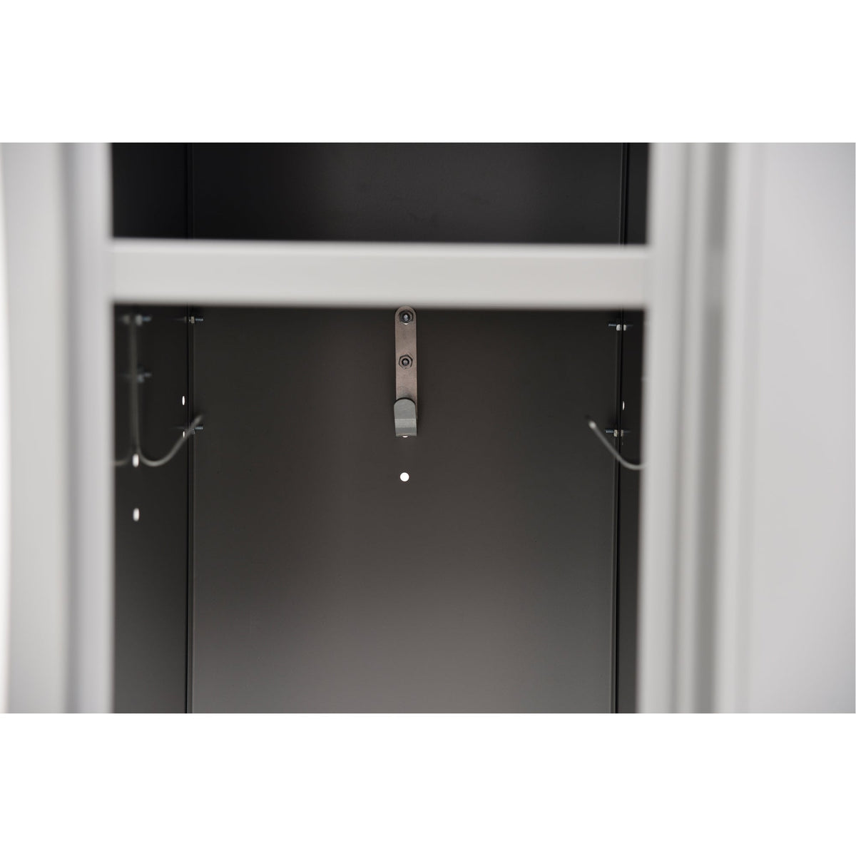Lockers, 12" x 18" x 72", Steel, Grey, Rivet (Assembled)