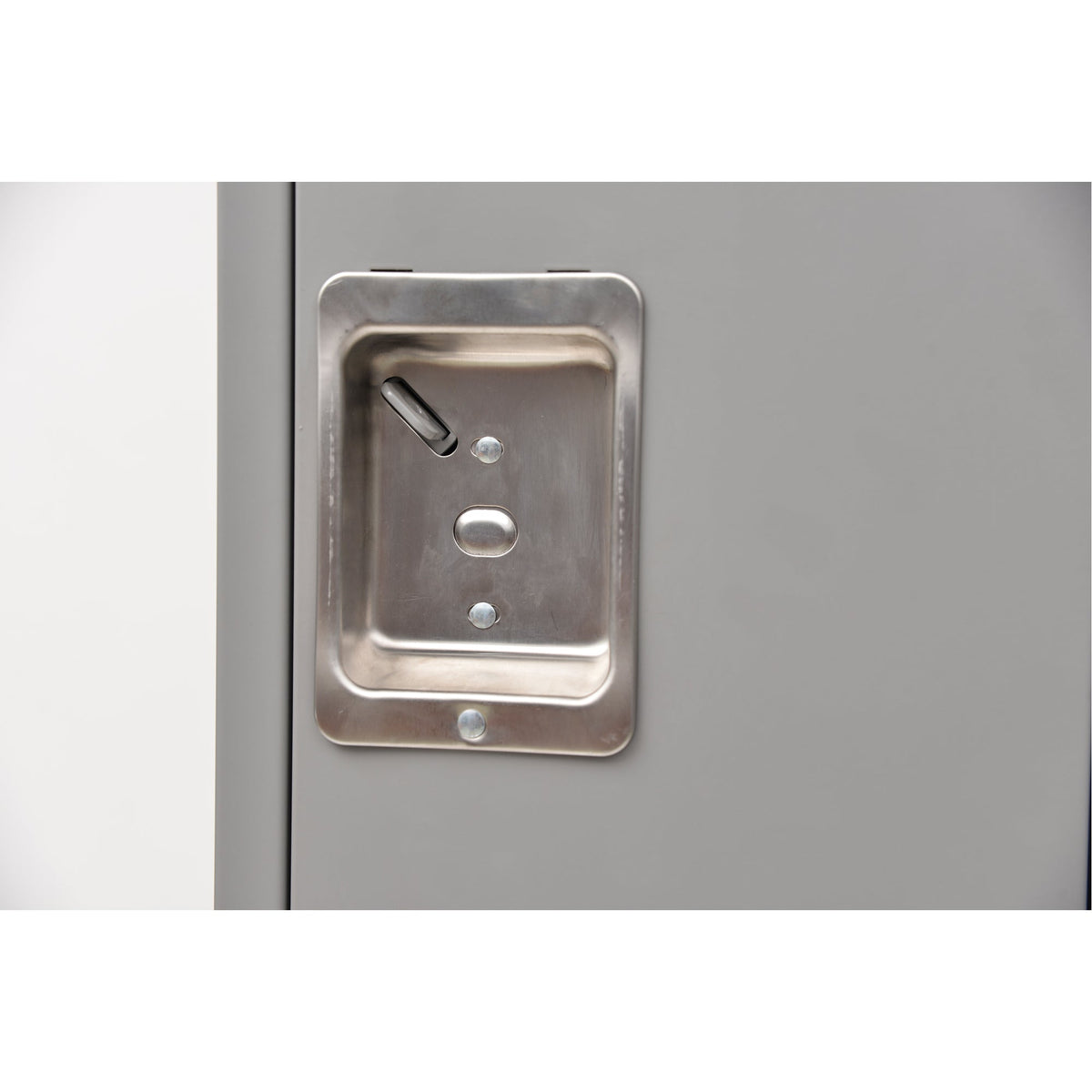 Lockers, 12" x 18" x 72", Steel, Grey, Rivet (Assembled)