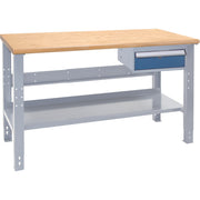 Industrial Modular Workbench, 1000 lbs. Cap., 48" W x 24" D