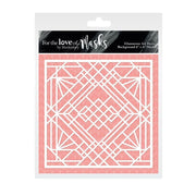 For The Love Of Masks - Glamorous Art Deco Background