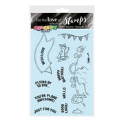 For The Love Of Stamps - Wheel Surprise - Flying By To Say