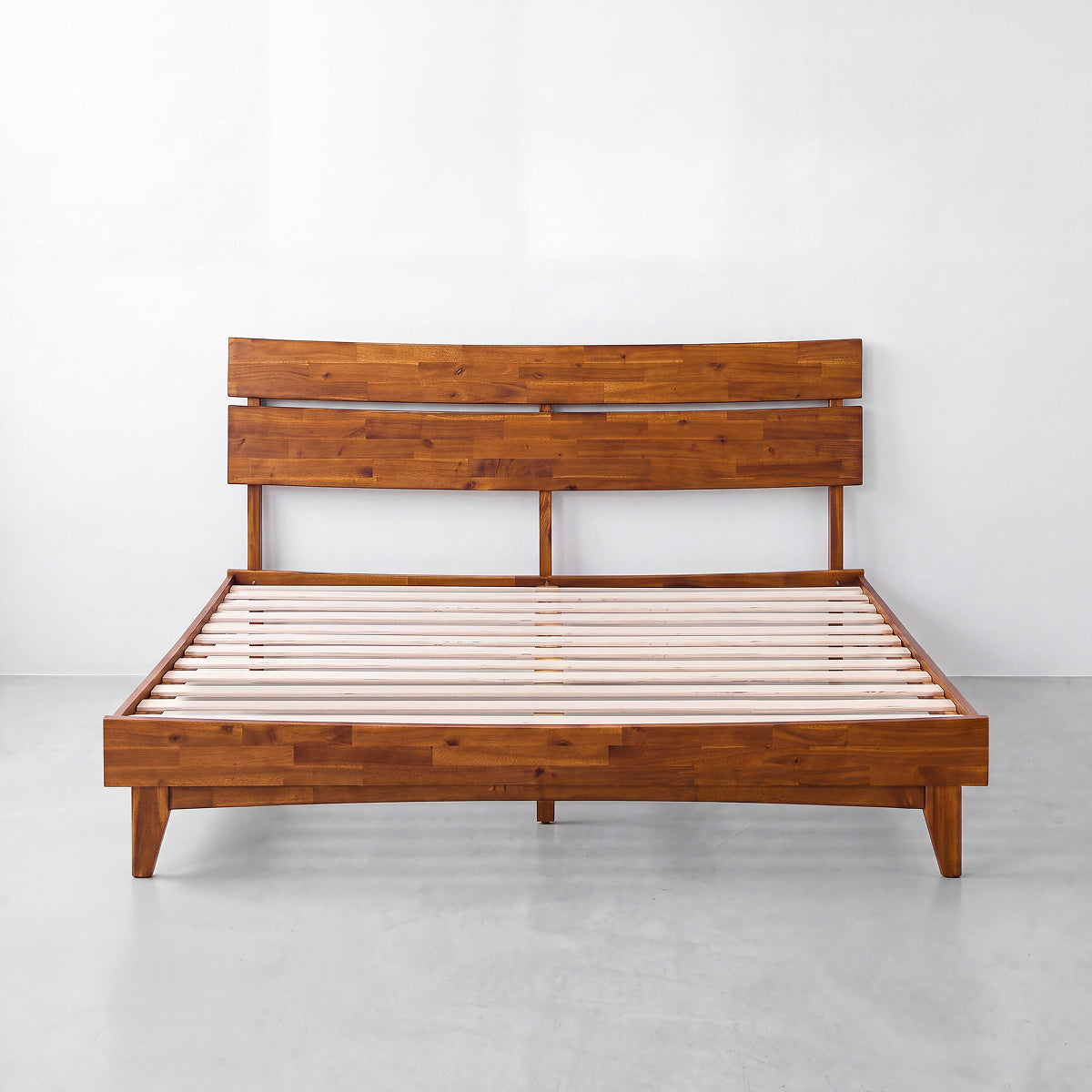 Aurora Solid Acacia Wood Bed Frame
