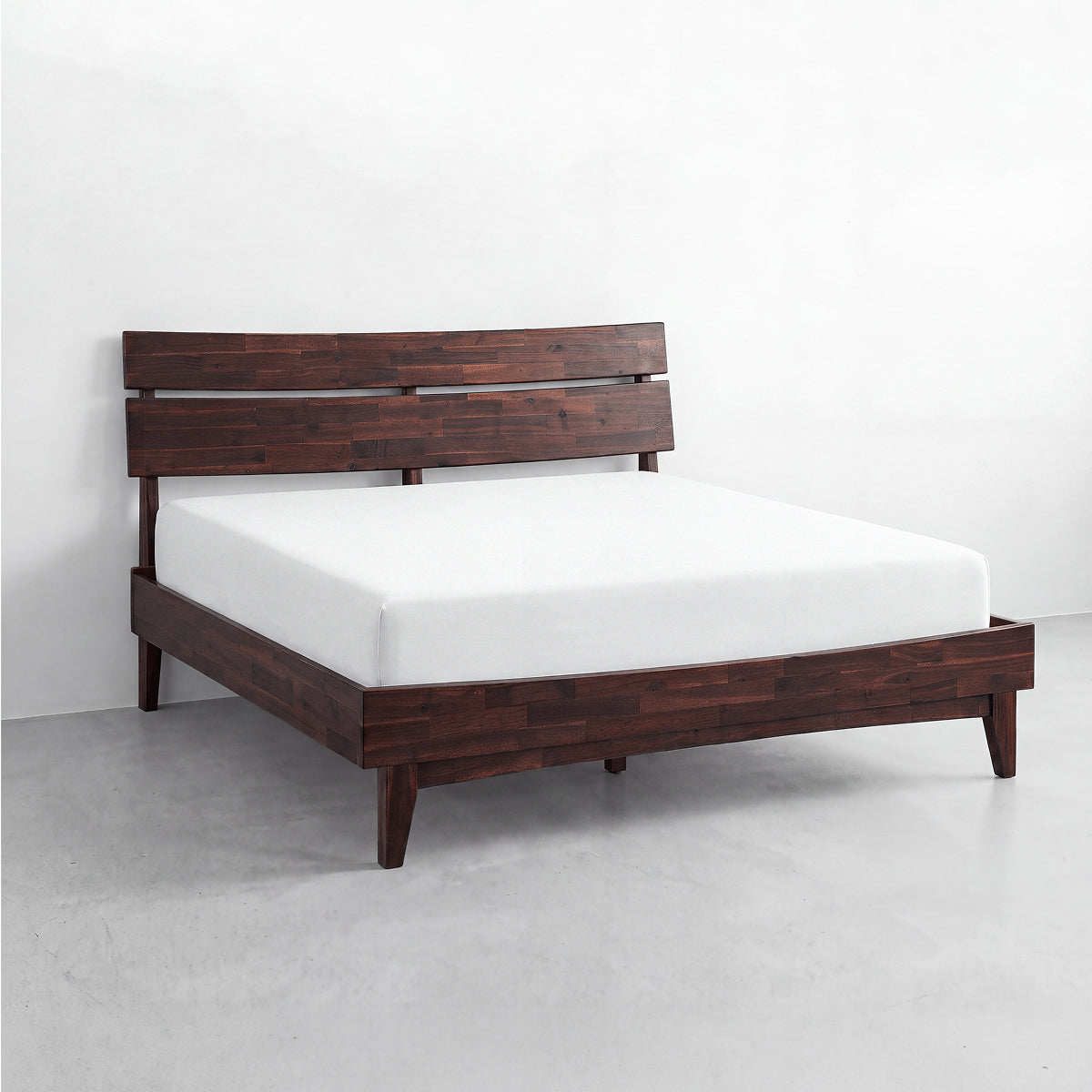 Aurora Solid Acacia Wood Bed Frame