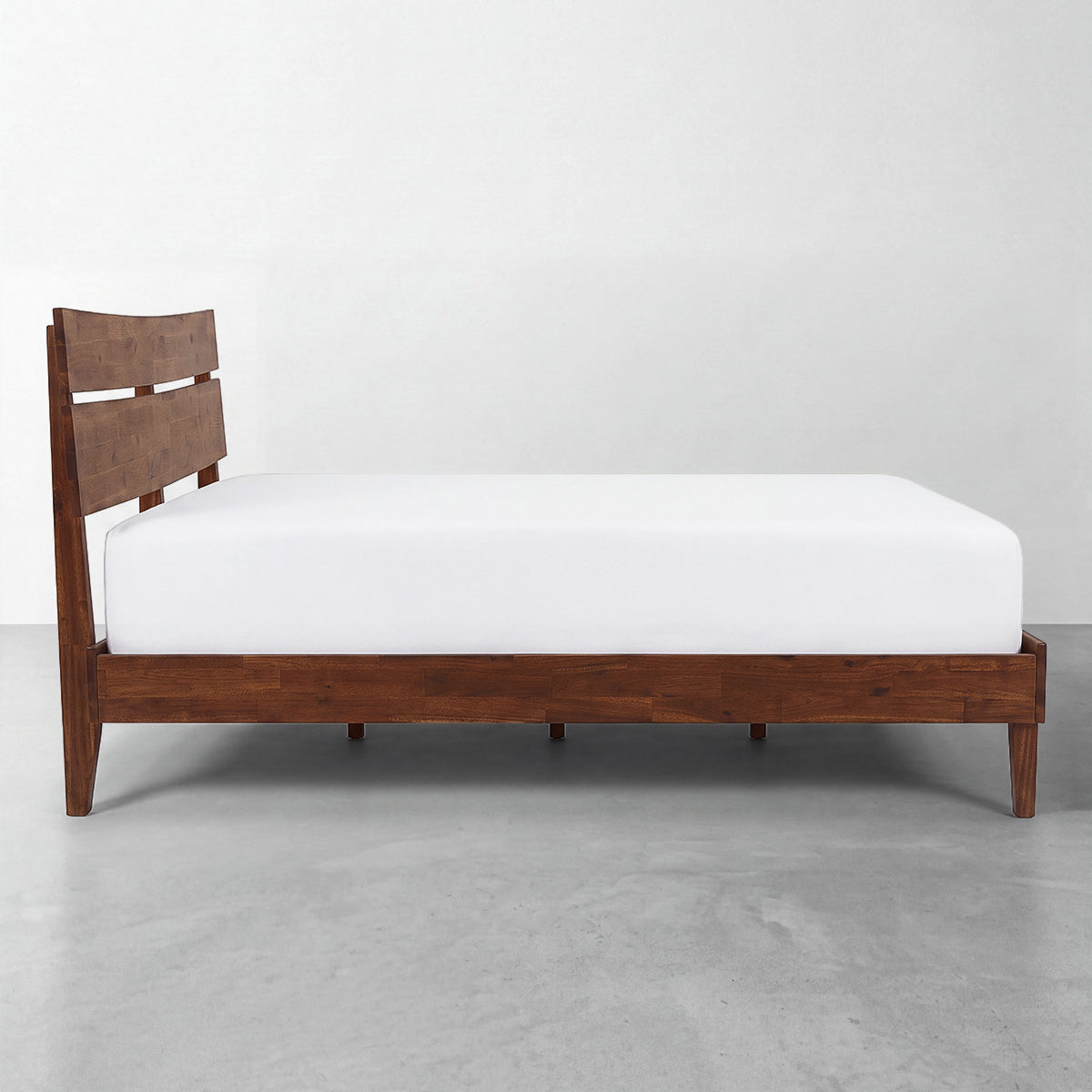 Aurora Solid Acacia Wood Bed Frame