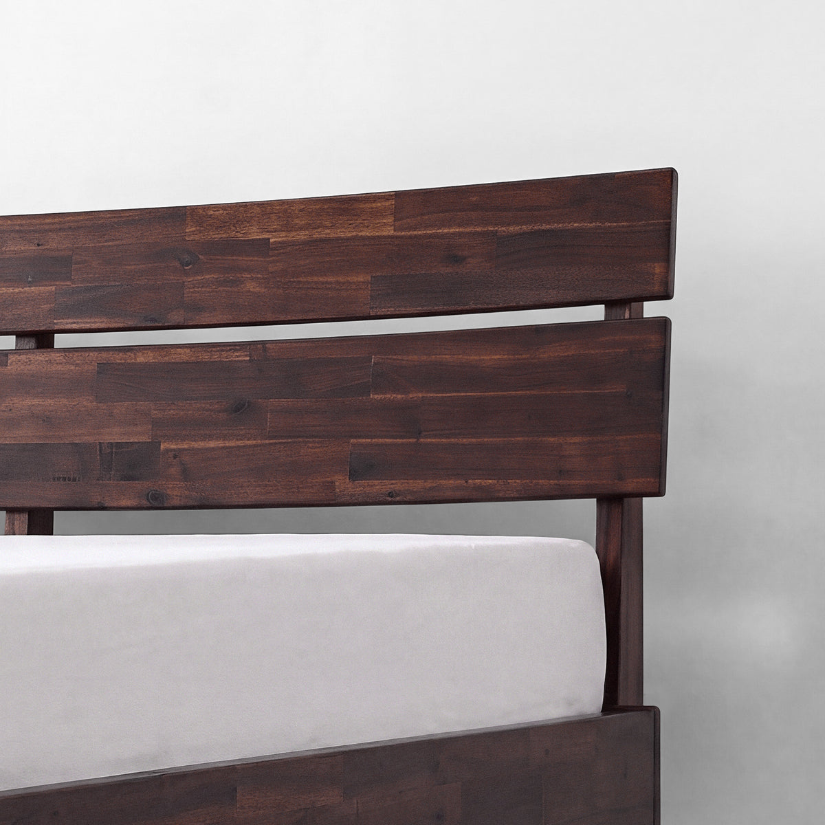 Aurora Solid Acacia Wood Bed Frame