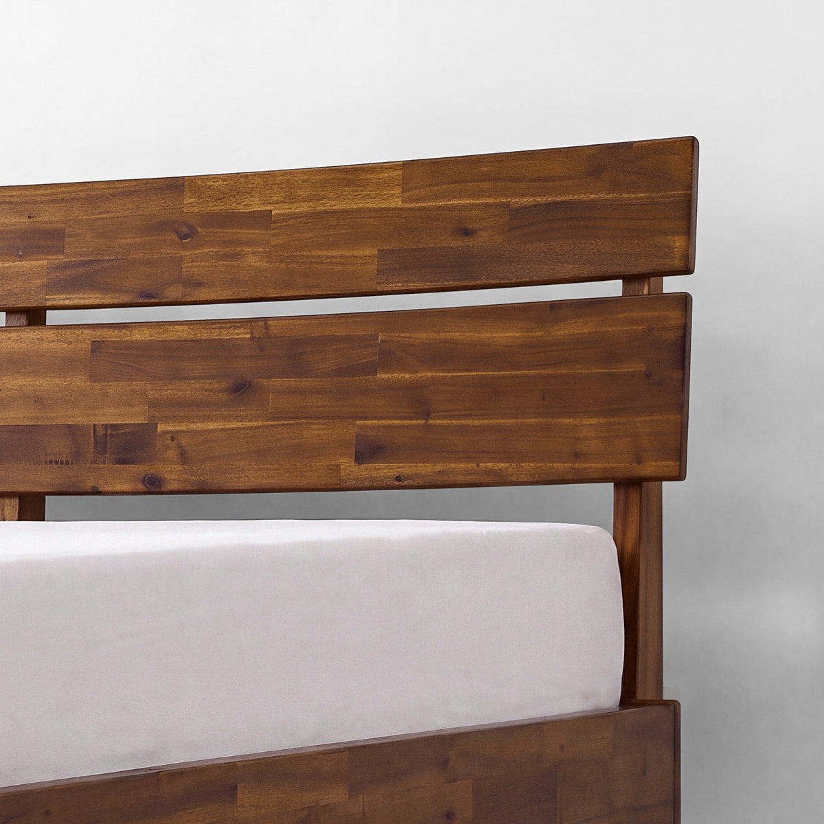 Aurora Solid Acacia Wood Bed Frame