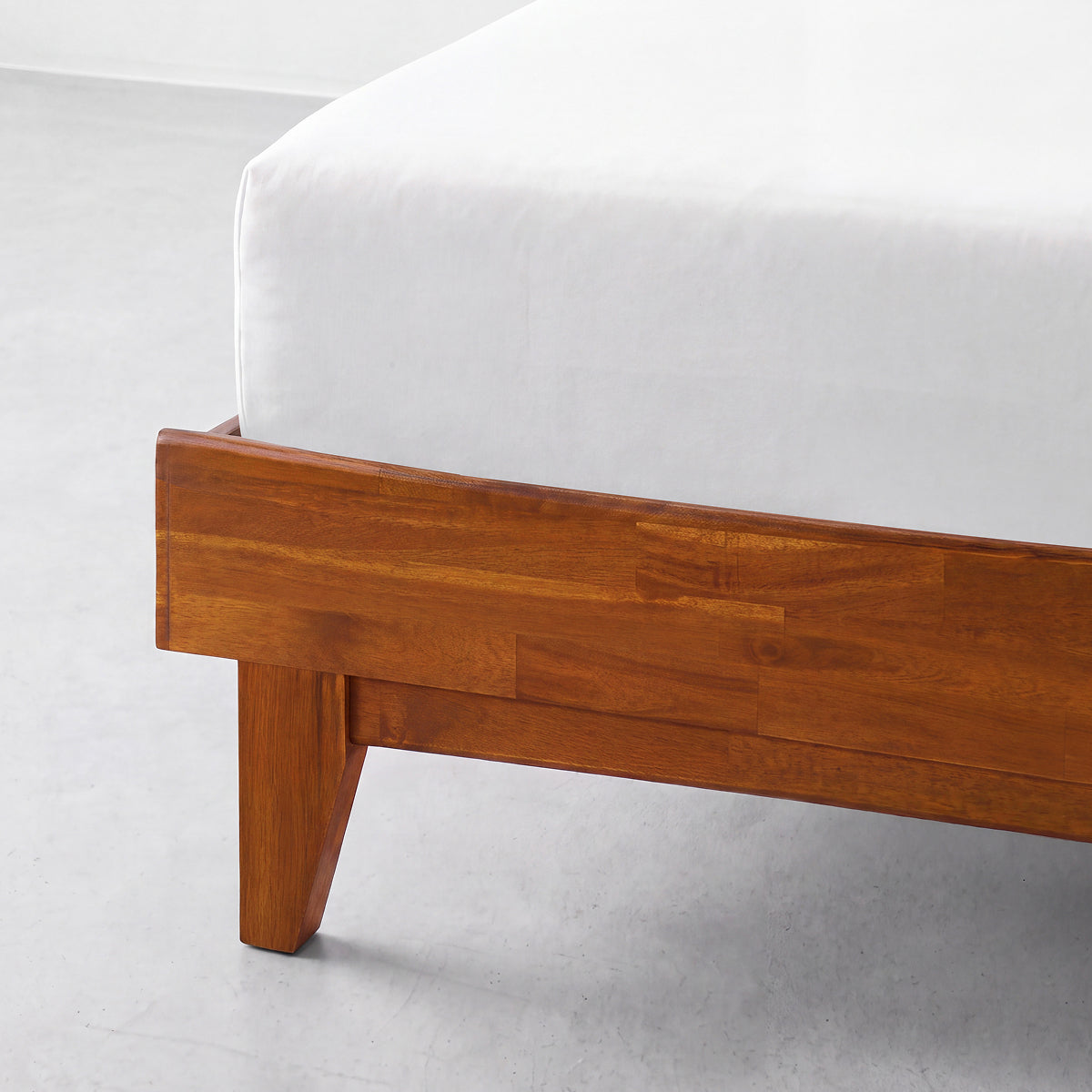 Aurora Solid Acacia Wood Bed Frame